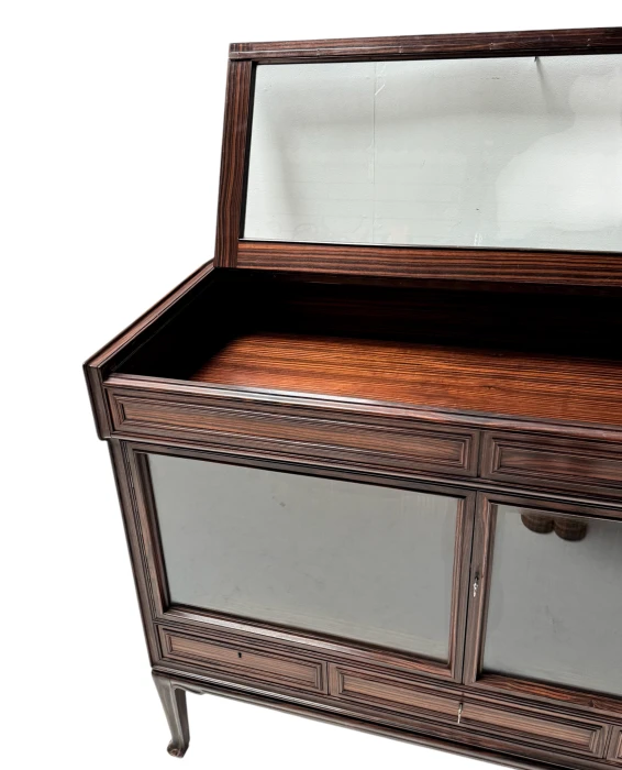 Art Deco Amsterdamse School Vitrine or display cabinet by Napoleon Le Grand